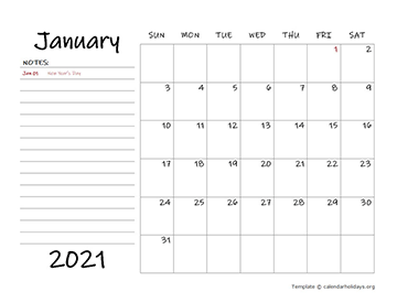 Monthly Calendar With Canada Holidays