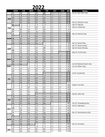 Excel Calendar Project Management